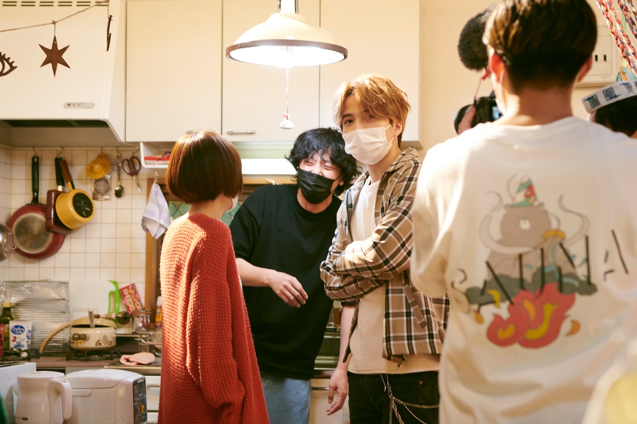「もっと超越した所へ。」メイキング写真