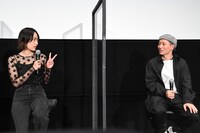 左から井上真央、杉田真一。
