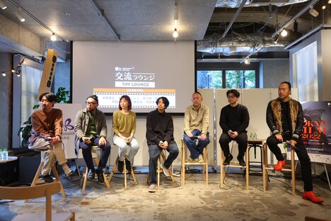 特別セッション「日本映画の現在」の様子。