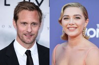 左からアレクサンダー・スカルスガルド、フローレンス・ピュー。