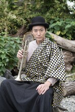 世古口凌演じるお百。（写真提供：NHK）