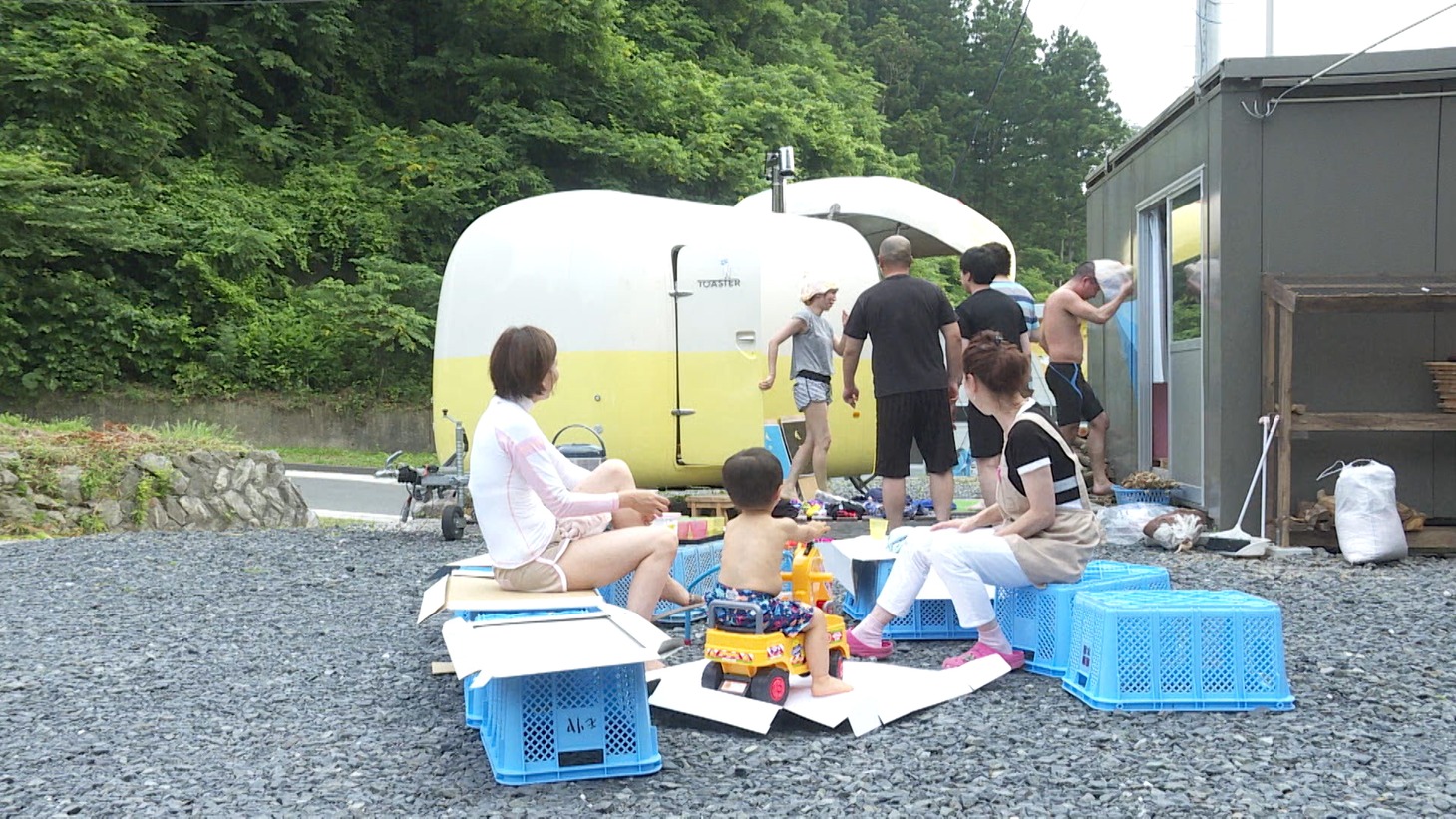 「ただいま、つなかん」