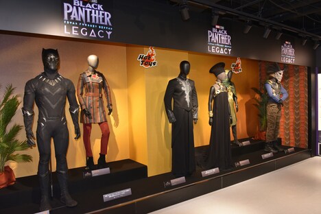 「ブラックパンサー・レガシー」トイサピエンス東京店内の様子。
