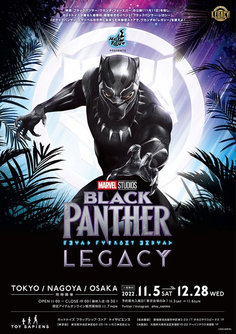 「ブラックパンサー・レガシー」ビジュアル (c)2022 MARVEL