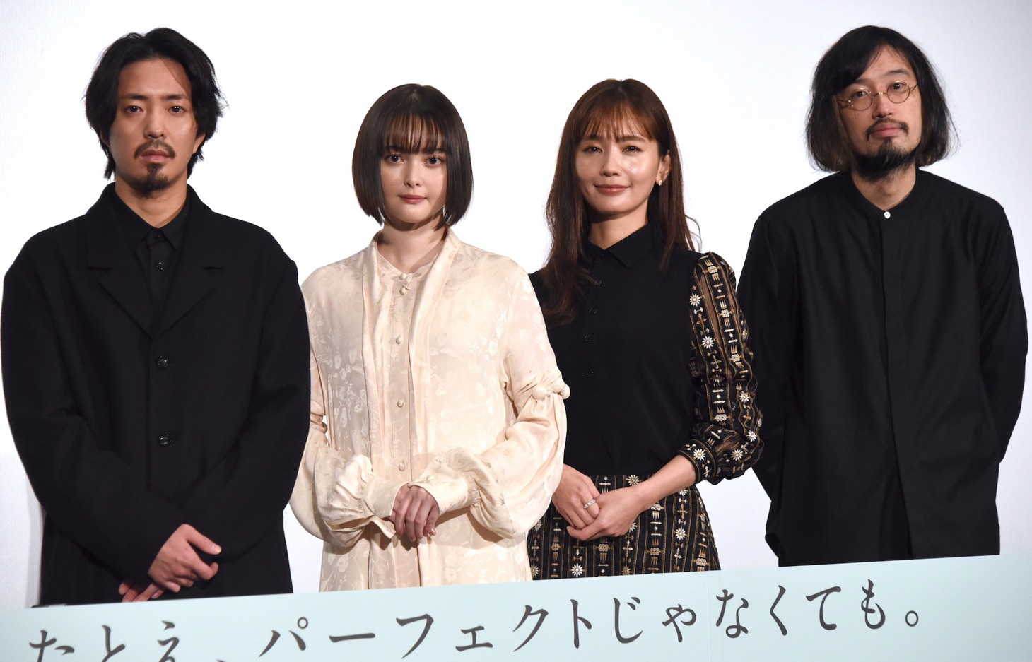 「窓辺にて」公開記念舞台挨拶の様子。