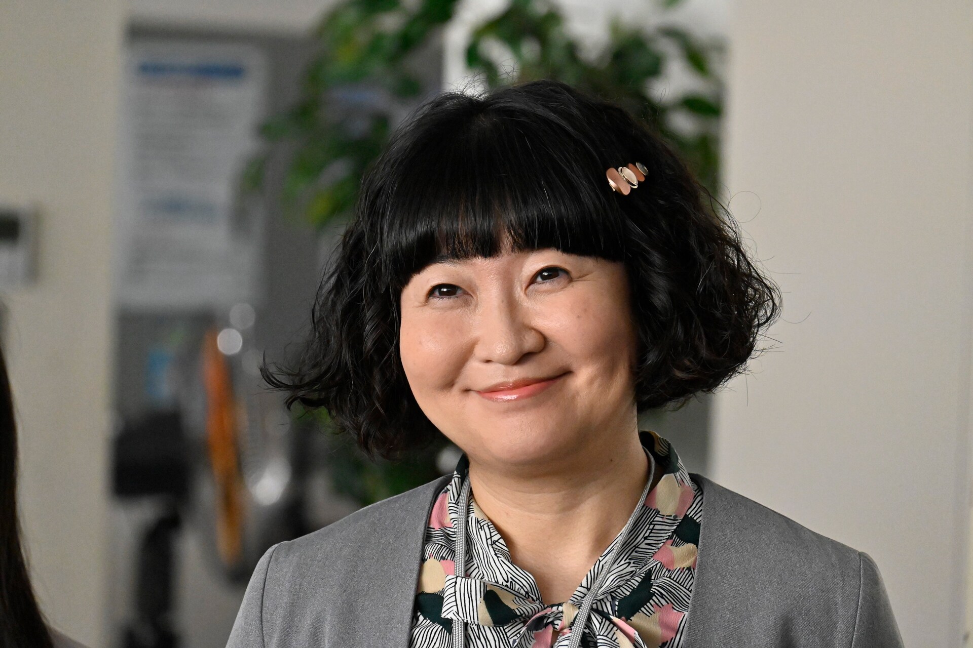 太田裕子役の野口かおる。 - ドラマ「かりあげクン」に 太田裕子役の野口かおる。 - ドラマ「かりあげクン」に