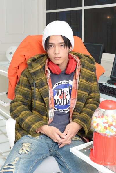 白瀬剛人役の日向亘。