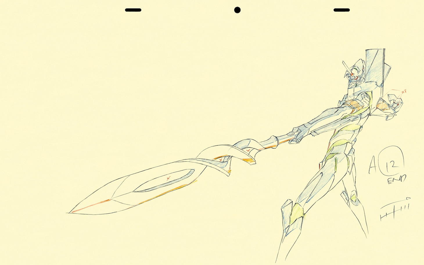 「シン・エヴァンゲリオン劇場版 アニメーション原画集 下巻」サンプル。