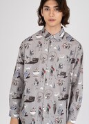 長袖シャツ「ハロウィン・タウン パターン」（税込6900円）