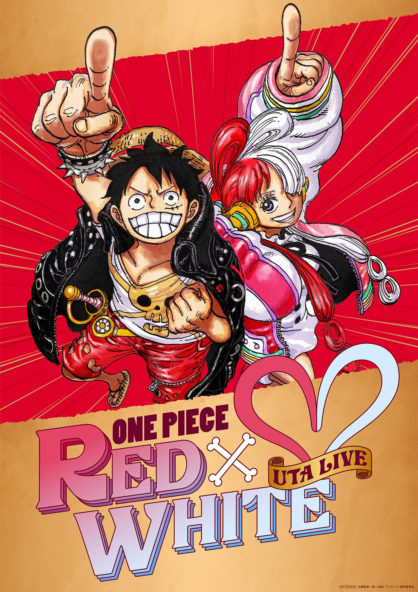 「ONE PIECE UTA LIVE RED×WHITE」スペシャルビジュアル