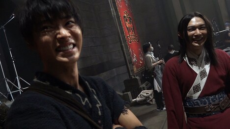 「キングダム2 遥かなる大地へ」メイキング映像より。