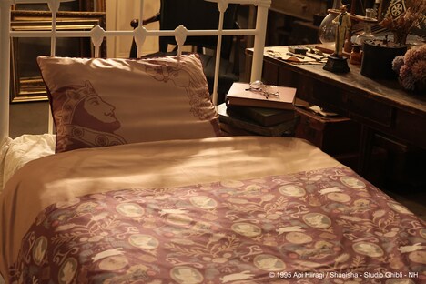 耳をすませば 地球屋でみた夢シリーズ 枕・掛け布団カバー（使用イメージ）