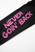 X-girl × NEVER GOIN BACK L/S TEE BLACKの一部。