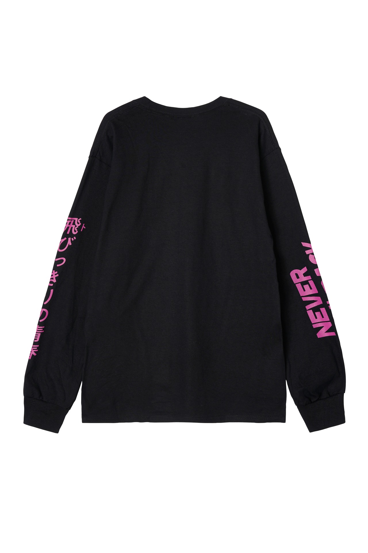 X-girl × NEVER GOIN BACK L/S TEE BLACKの一部。