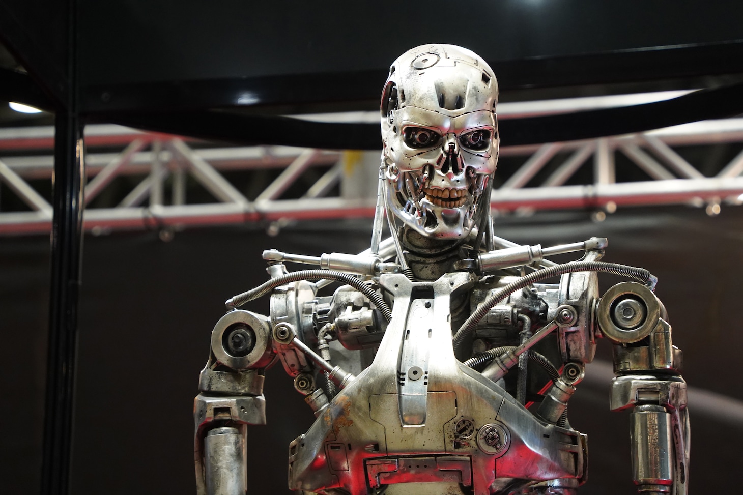 「ターミネーター」よりT-800のエンドスケルトン。