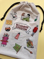 「ムーンライズ・キングダム」の刺繍作品。