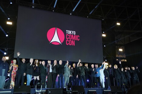 「東京コミコン2022」オープニングセレモニーの様子。