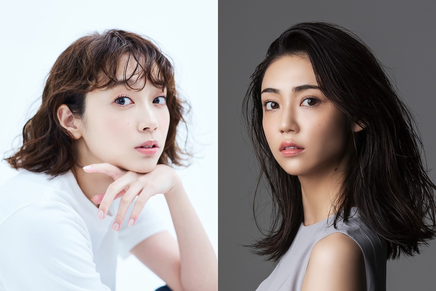 左から清水くるみ、山谷花純。