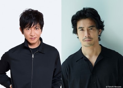 左から木村拓哉、伊藤英明。