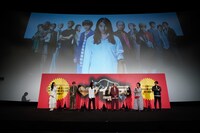 「闇金ウシジマくん外伝 闇金サイハラさん」舞台挨拶付き試写イベントの様子。