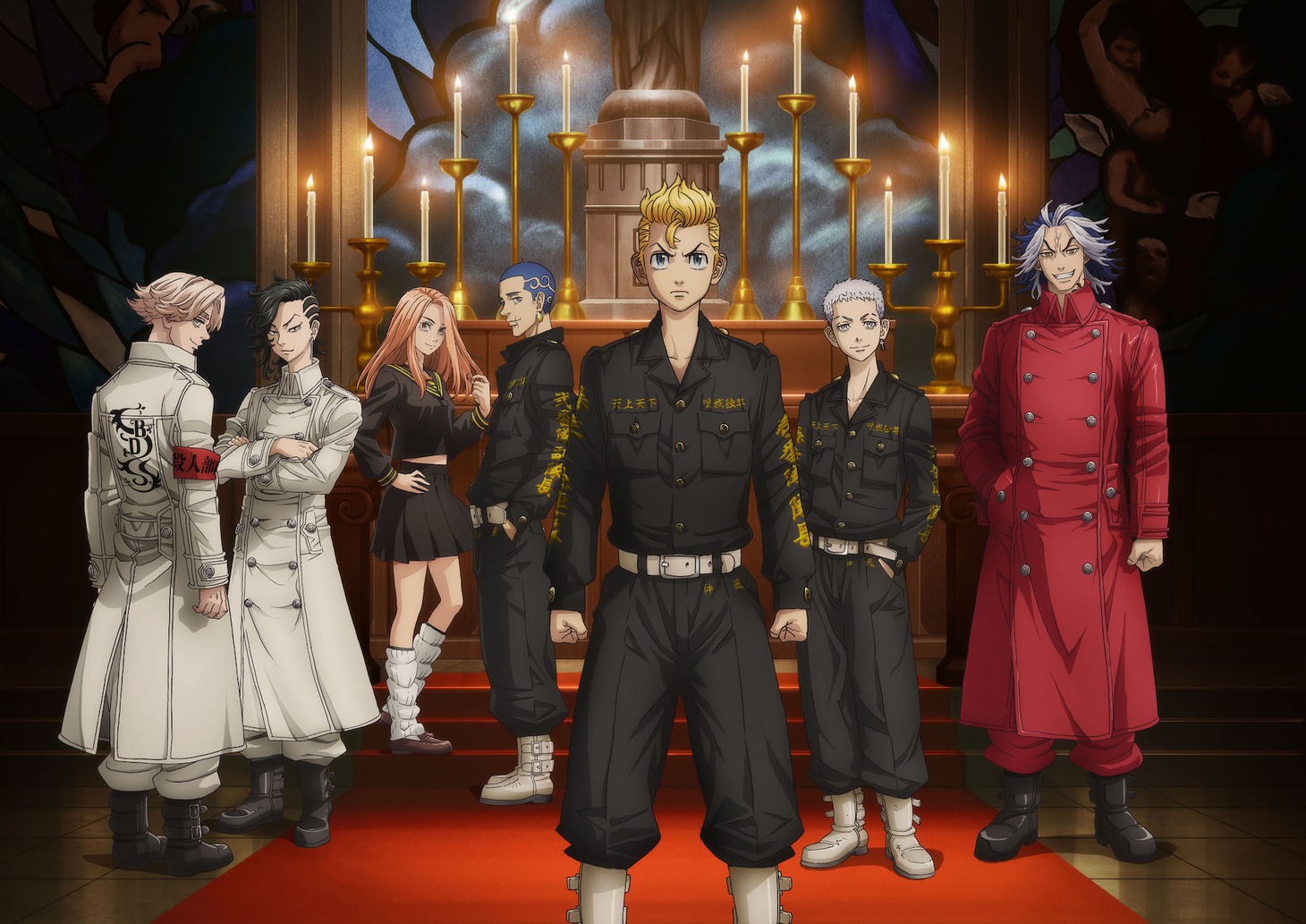 TVアニメ「東京リベンジャーズ」“聖夜決戦編”のキービジュアル。 (c)和久井健・講談社/アニメ「東京リベンジャーズ」製作委員会