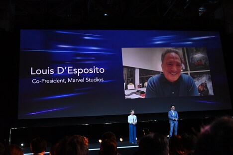 中継で参加したルイス・デスポジート。