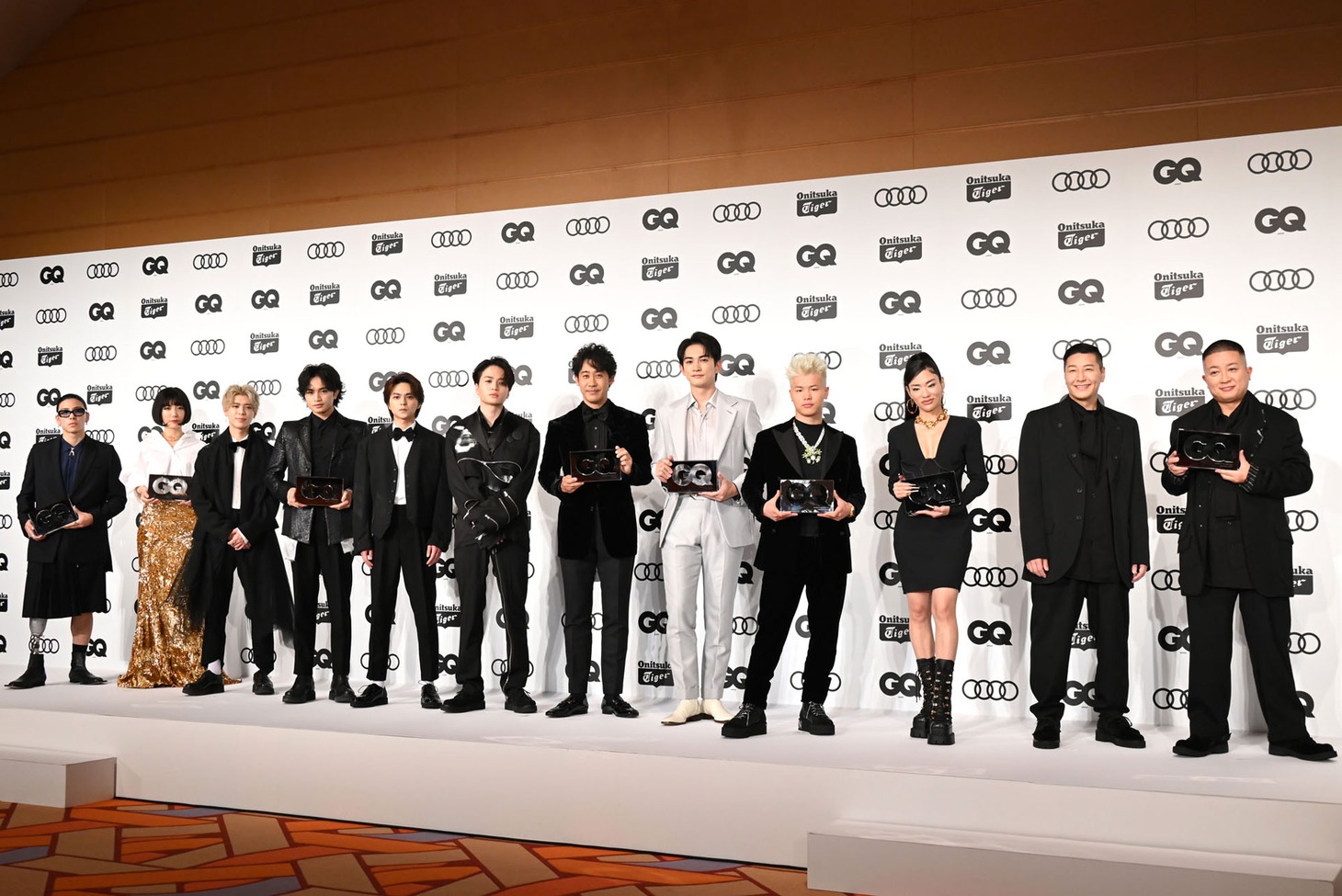 「GQ MEN OF THE YEAR 2022」受賞者たち。