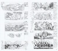 「樋口真嗣特撮野帳 -映像プラン・スケッチ-」中面