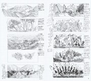 「樋口真嗣特撮野帳 -映像プラン・スケッチ-」中面