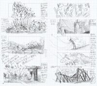 「樋口真嗣特撮野帳 -映像プラン・スケッチ-」中面