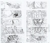 「樋口真嗣特撮野帳 -映像プラン・スケッチ-」中面