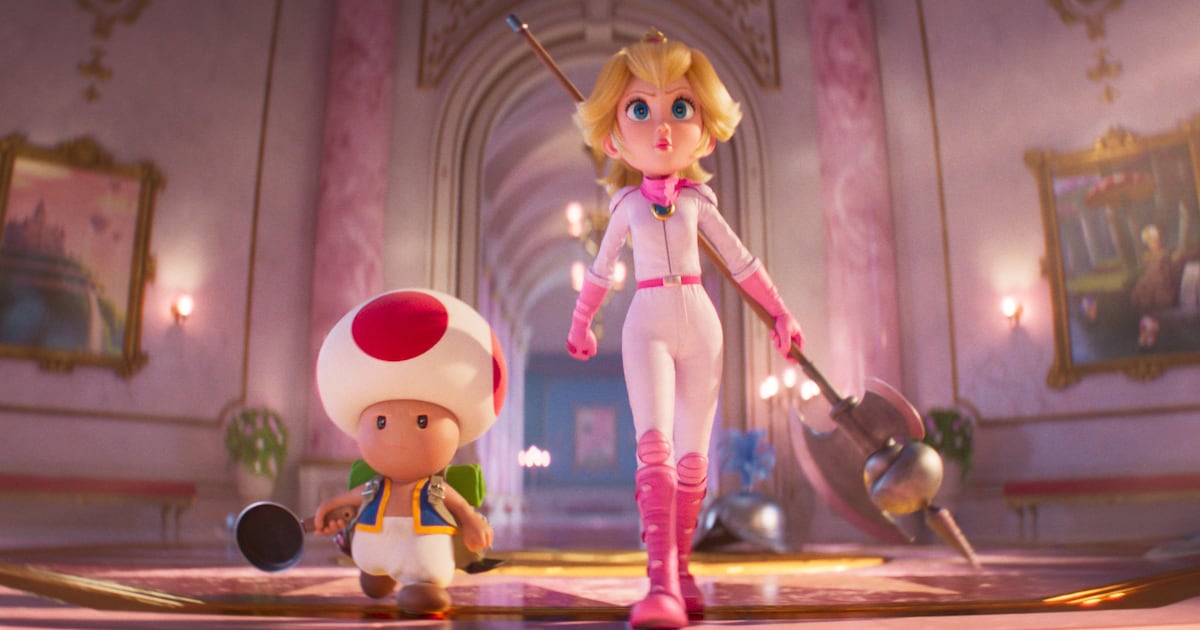 ピーチ姫が新たな一面見せる「ザ・スーパーマリオブラザーズ」予告 