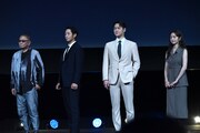 左から三池崇史、チョン・ヘイン、コ・ギョンピョ、キム・ヘジュン。