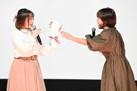 左からきみと歩実、真矢みつき。