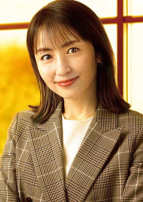 森田絵里役の矢田亜希子。