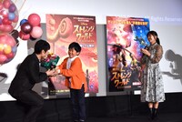 「ストレンジ・ワールド／もうひとつの世界」公開記念舞台挨拶の様子。