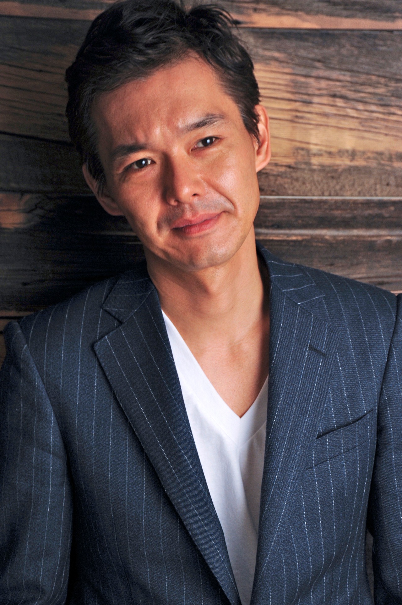 備前武役の渡部篤郎。