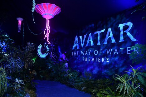 「アバター：ウェイ・オブ・ウォーター」USプレミアイベントの様子。
