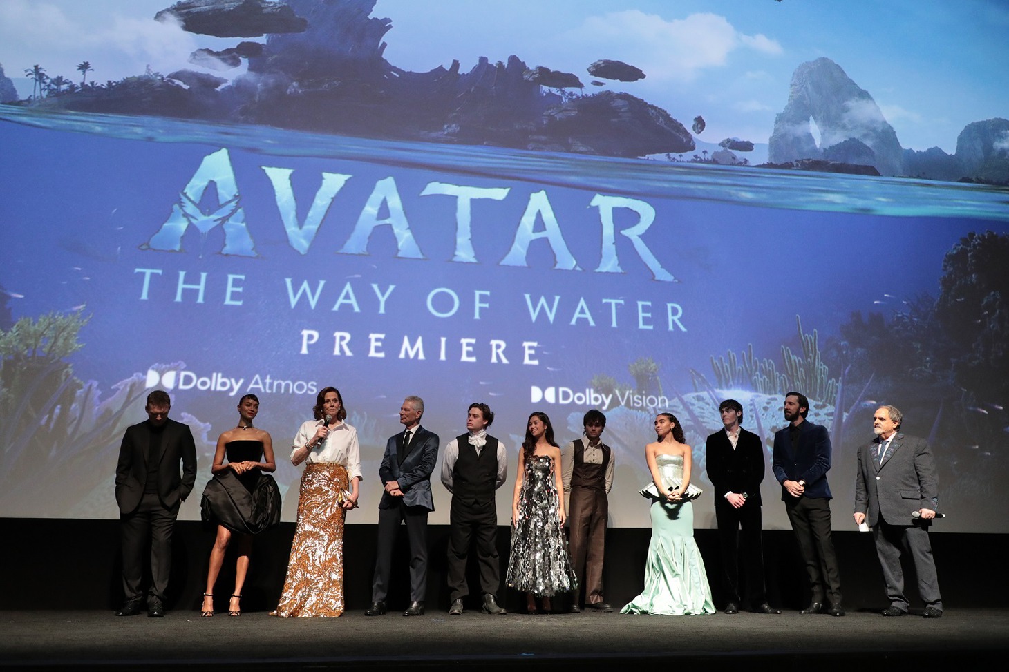 「アバター：ウェイ・オブ・ウォーター」USプレミアイベントの様子。