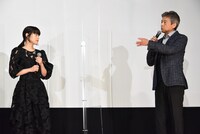 「ケイコ 目を澄ませて」公開記念舞台挨拶の様子。