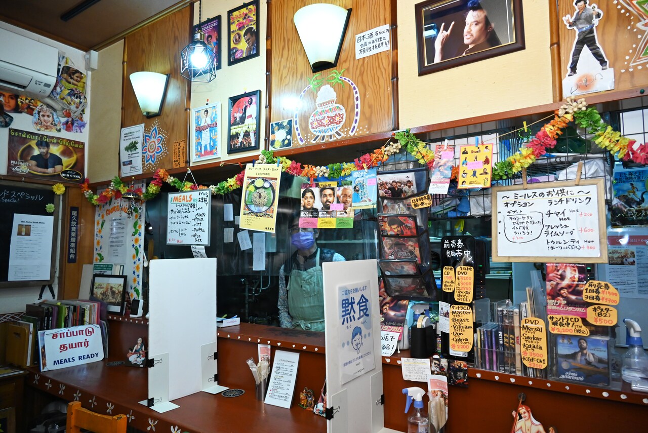 なんどりカウンターの様子。