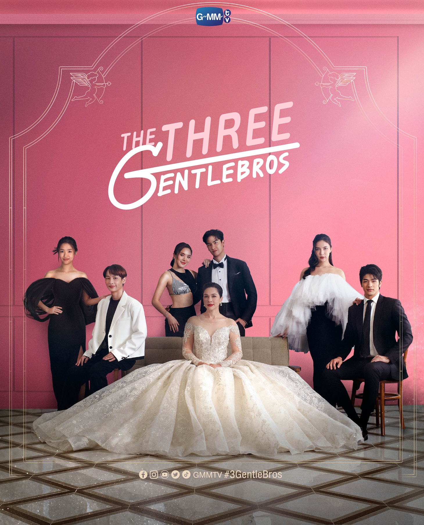 「The Three GentleBros」ポスター