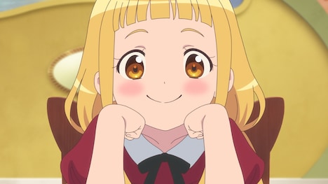 劇場アニメ「らくだい魔女」特報第2弾より。(c)成田サトコ・千野えなが・ポプラ社／アニメ「らくだい魔女」製作委員会