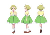 カリンのキャラクタービジュアル。