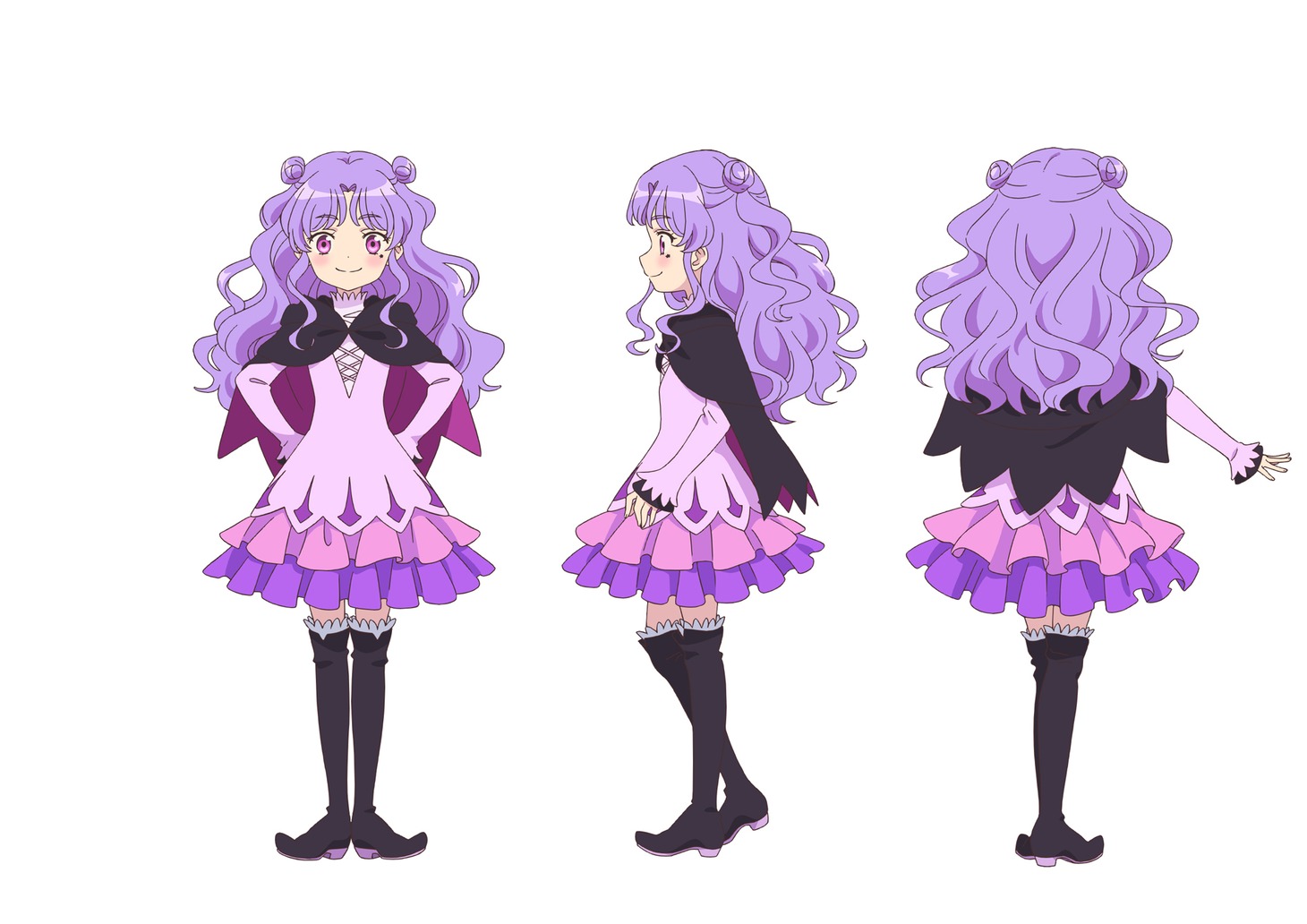 リリカのキャラクタービジュアル。