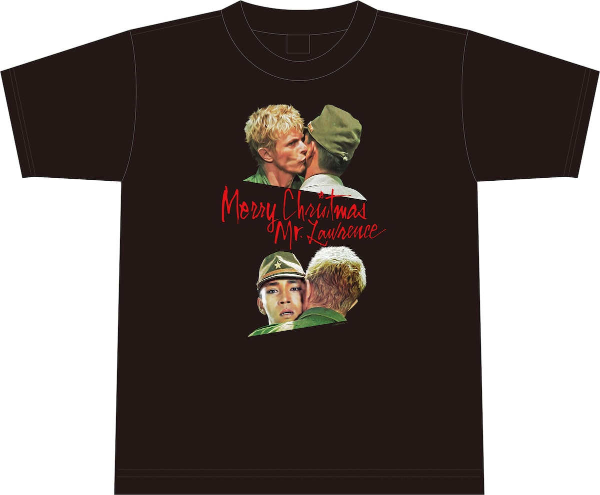 戦場のメリークリスマス 4K 修復版」Tシャツ ブラック（税込4000円 