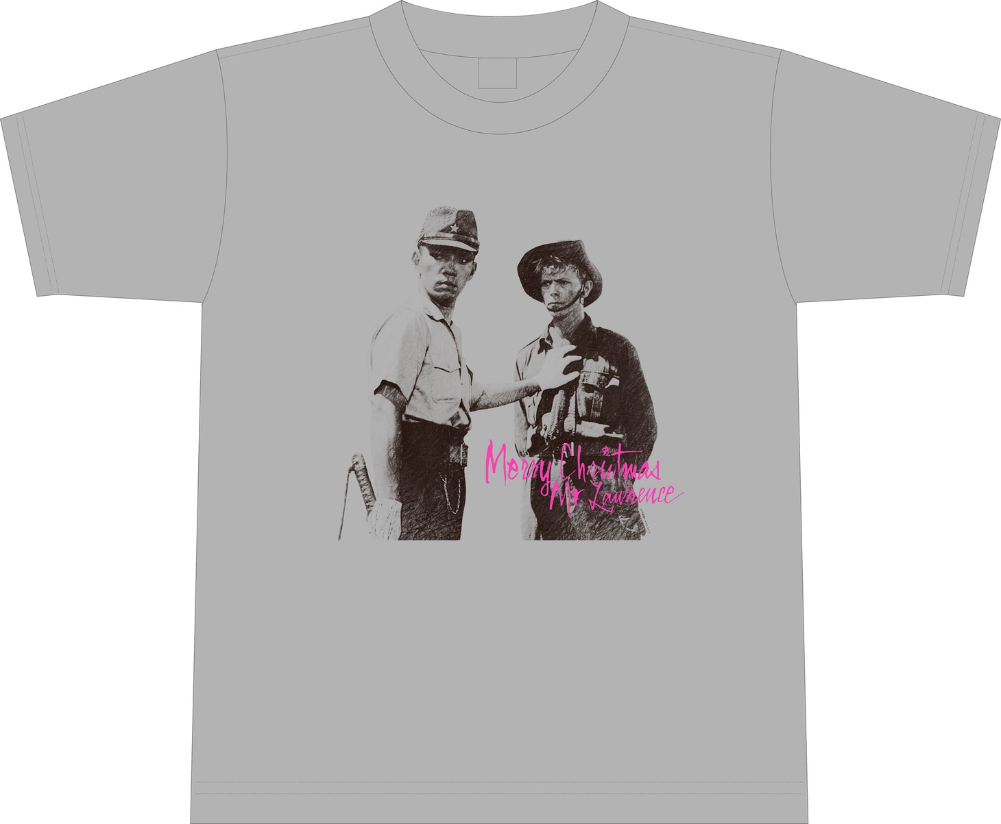 「戦場のメリークリスマス 4K 修復版」Tシャツ グレー（税込3500円）