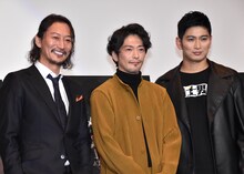 左から萩野崇、須賀貴匡、松田悟志。