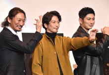 左から萩野崇、須賀貴匡、松田悟志。