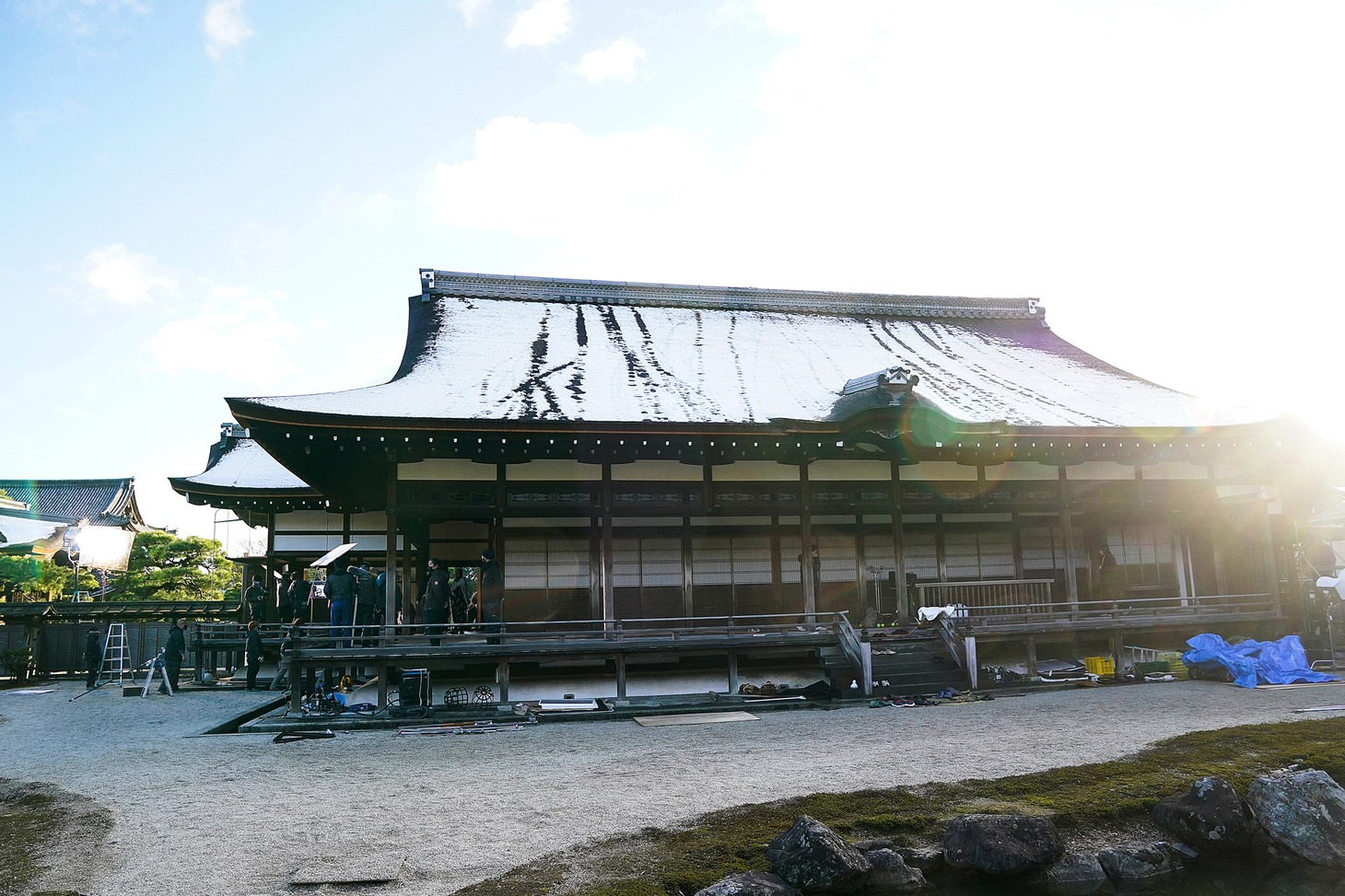 「レジェンド＆バタフライ」撮影地となった仁和寺。